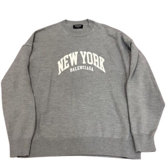 BALENCIAGA New York wool sweater limited edition size medium, never worn - Picture 1 of 5